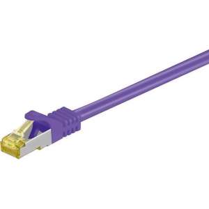 Wentronic 91591 - Cat 7 STP-kabel - RJ45 - 1 m - Paars