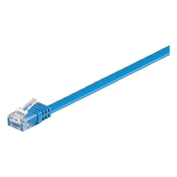 Wentronic CAT6 Netwerkkabel - RJ45 - Blauw - 20 m