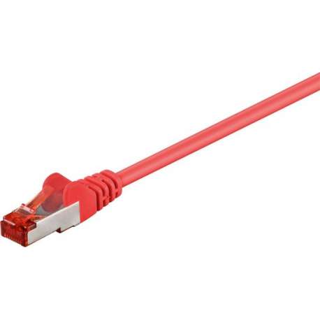 Wentronic 68278 - Cat 6 UTP-kabel - RJ45 - 1 m - Rood