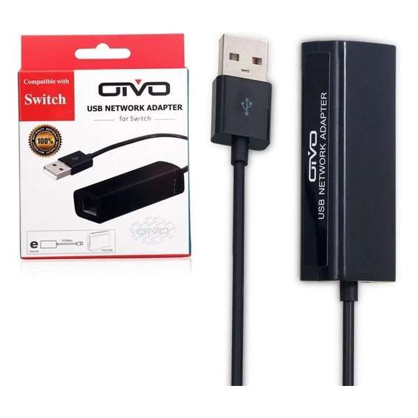 Hoge Snelheid USB Ethernet Network Adapter Nintendo Switch