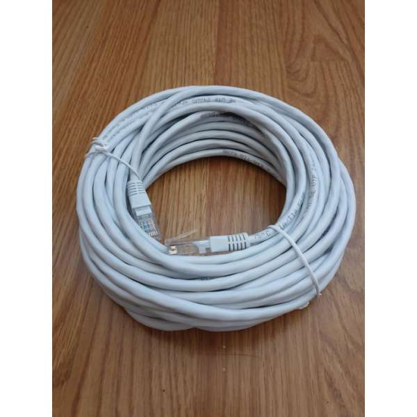 Wentronic CAT5E Netwerkkabel - RJ45 - Wit - 15 m