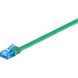 Wentronic CAT6A Netwerkkabel - RJ45 - Groen - 0.5 m