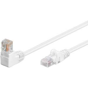 Goobay - CAT5E Netwerkkabel RJ45 - Wit - 3 m