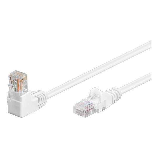 Goobay - CAT5E Netwerkkabel RJ45 - Wit - 3 m