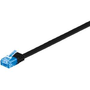 Wentronic CAT6A Netwerkkabel - RJ45 - Zwart - 10 m