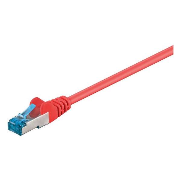 Goobay - S/FTP netwerkkabel CAT6a - Rood - 20 meter