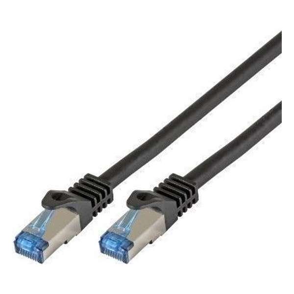 Cat7 50M Zwart SSTP/PiMF halogeenvrij patchkabel