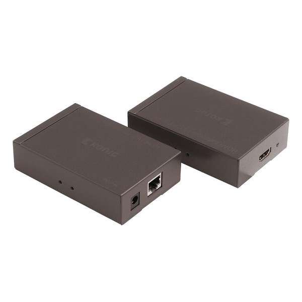 König HDMI-zender -ontvanger via CAT5e/6-kabel 50,0 m