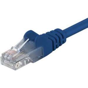 Wentronic CAT5E Netwerkkabel - RJ45 - blauw - 15 m