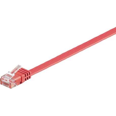 Wentronic CAT6 Netwerkkabel - RJ45 - Rood - 10 m