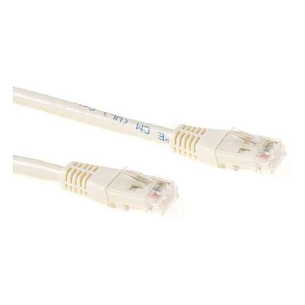 Intronics IB8420 - Cat 6 UTP-kabel - RJ45 - 20 m - Ivoor