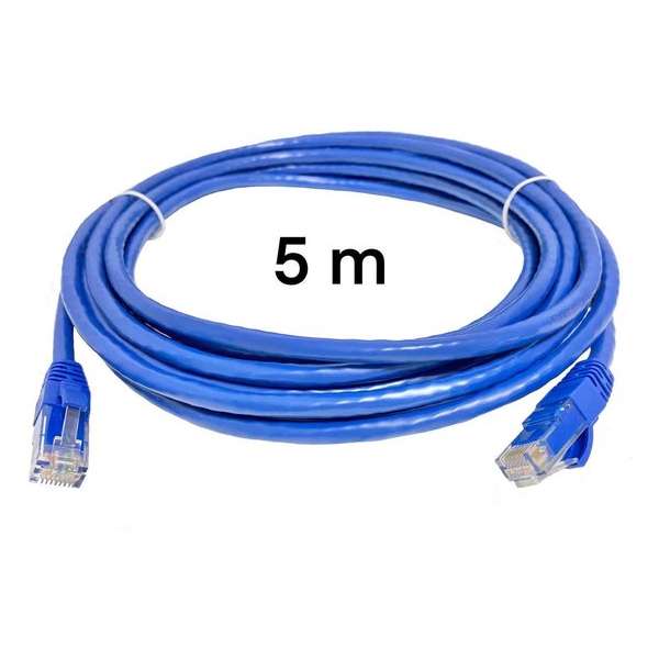 Internetkabel CAT 6 - 5 meter - RJ45 - Ethernet kabel - Netwerkkabel - UTP Kabel