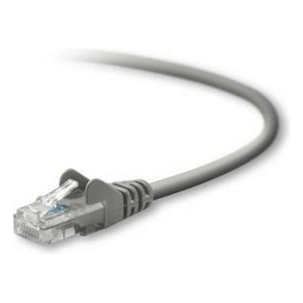 Belkin A3L791B10M-S - Cat 5 UTP-kabel - RJ45 - 10 m - Grijs