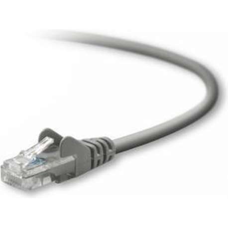 Belkin A3L791B10M-S - Cat 5 UTP-kabel - RJ45 - 10 m - Grijs