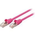 Valueline VLCP85121P05 netwerkkabel 0,5 m Cat5e SF/UTP (S-FTP) Roze