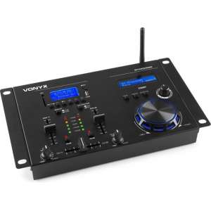 DJ mengpaneel - Vonyx STM3400 - 2 kanaals DJ mixer met o.a. scratch jogwheel, Bluetooth, mp3 speler en digital sound processor