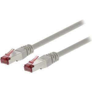 Valueline VLCT85210E30 netwerkkabel 3 m Cat6 F/UTP (FTP) Grijs