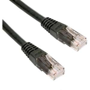 Wentronic CAT5E Netwerkkabel - RJ45 - Zwart - 50 m