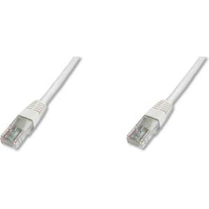 CAT5eU-UTP pat.cable 1m white