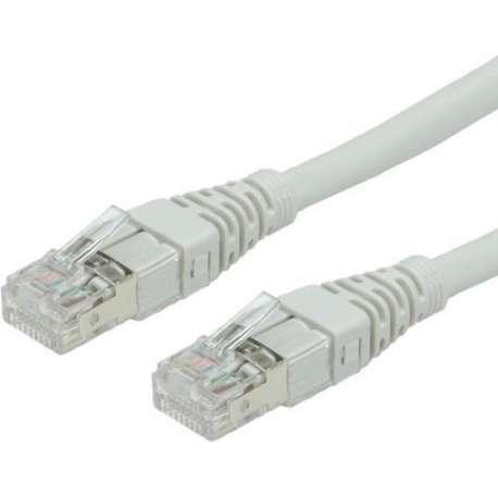 ROLINE UTP Patch Cord Cat.6a, Component Level, LSOH, grey 15m netwerkkabel U/UTP (UTP) Grijs