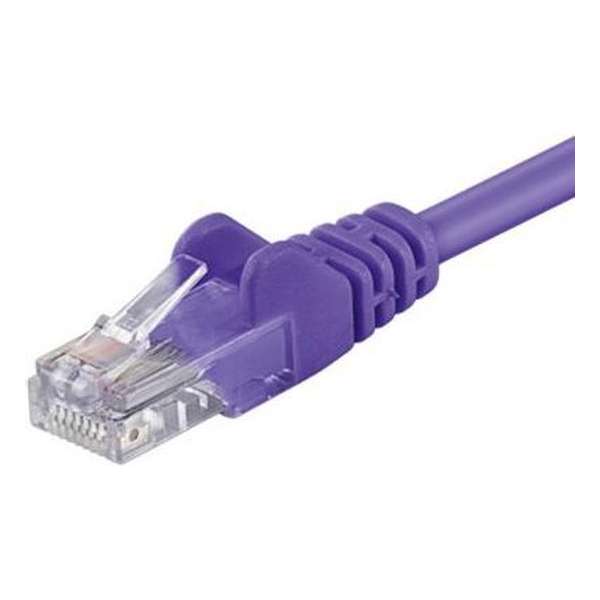 DSIT CAT5E Netwerkkabel - RJ45 - Paars - 5 m