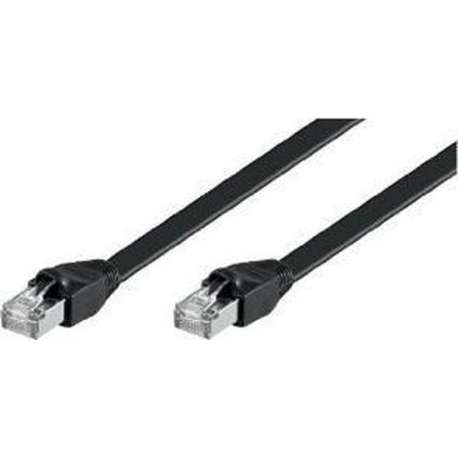 Wentronic CAT6 Netwerkkabel - RJ45 - Zwart - 7 m