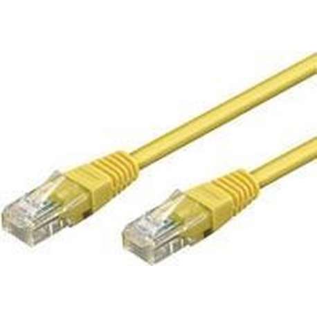 Wentronic CAT6 Netwerkkabel - RJ45 - Geel - 7 m