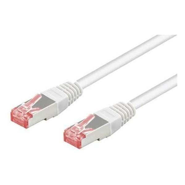 Wentronic 93217 - Cat 6 UTP-kabel - RJ45 - 0.25 m - Wit