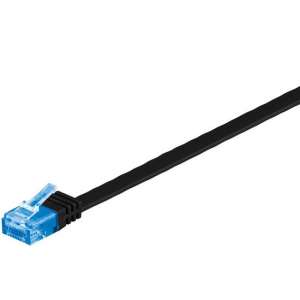 Wentronic CAT6A Netwerkkabel - RJ45 - Zwart - 7 m