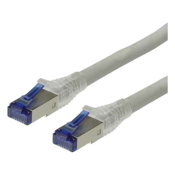 ROLINE S/FTP Patch Cord Cat.6a, solid, grey 20m netwerkkabel Grijs