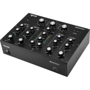 Omnitronic TRM-402 - 4 Kanaals - DJ Mixer - Rotary Mixer