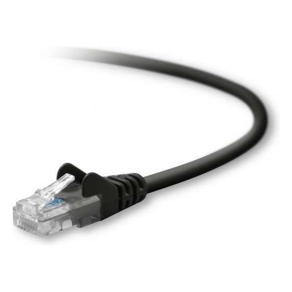 Belkin A3L791B50CM - UTP Patch kabel - Cat.5e / 50 centimeter / Zwart