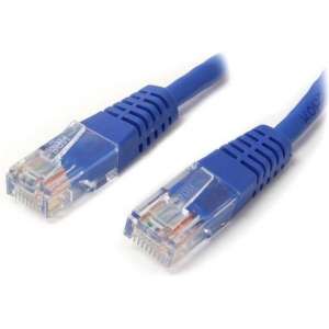 StarTech.com 4,5m Cat5e gegoten RJ45 UTP Cat 5e netwerkkabel Cat 5e patchkabel blauw