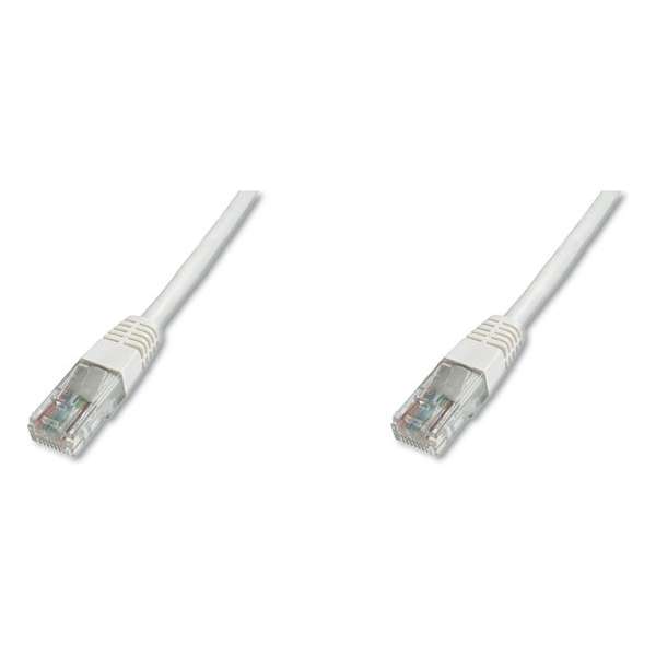 CAT5e U-UTP pat.cable 2m white 26/7