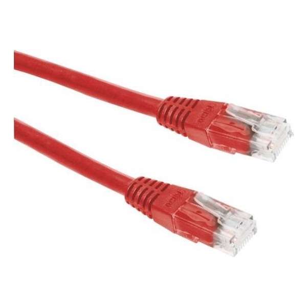 ICIDU UTP CAT5 Network Cable Red, 0,5m netwerkkabel Rood