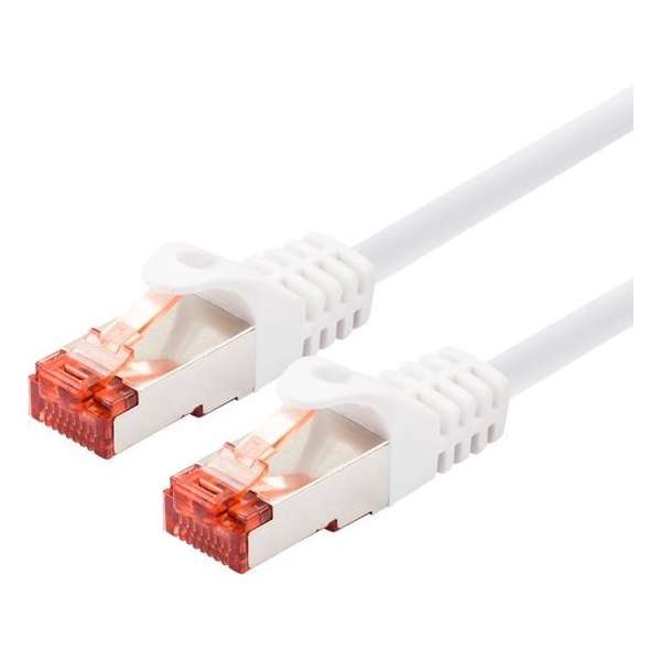 LOGON TCF66F150W netwerkkabel 15 m Cat6a F/UTP (FTP) Wit