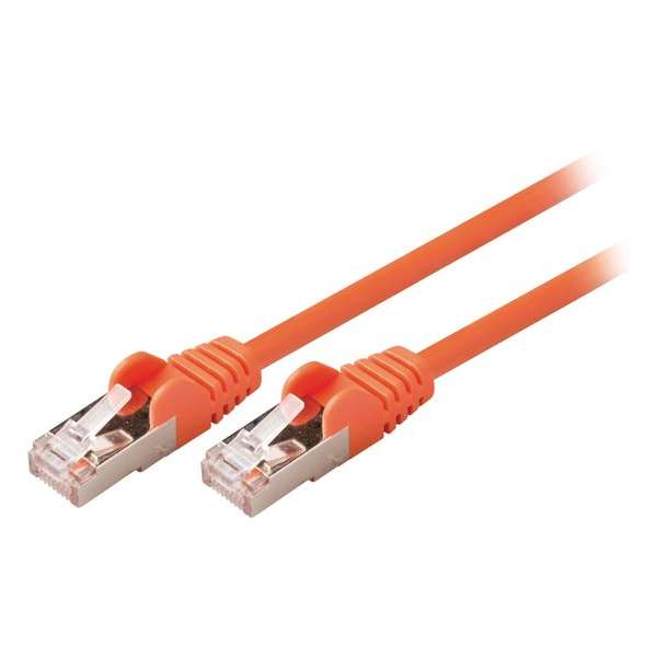 Valueline VLCP85121O30 3m Cat5e SF/UTP (S-FTP) Oranje netwerkkabel