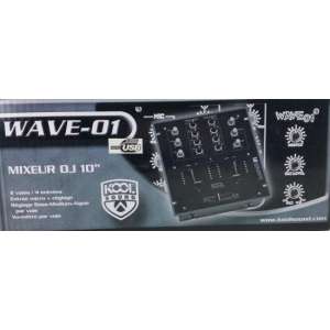 WAVE-01 DJ Mixer | 26.5x25.3x9cm