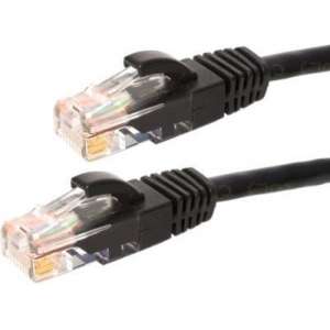 UTP CAT6 1m zwart - 100% koper