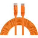 By Qubix internetkabel - 3 meter - oranje - CAT6 ethernet kabel - RJ45 UTP kabel met snelheid van 1000Mbps