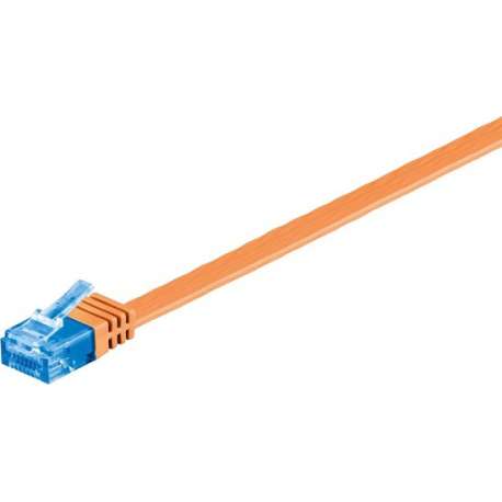 Goobay 96354 7m Cat6a U/UTP (UTP) Oranje netwerkkabel