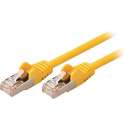 Valueline VLCP85121Y50 netwerkkabel 5 m Cat5e SF/UTP (S-FTP) Geel