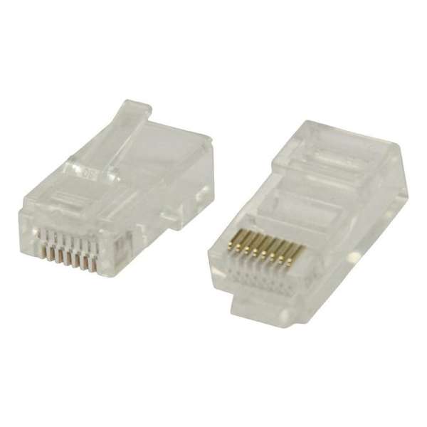 Valueline Vlcp89300t Rj45 Connectoren voor Solid Utp Cat 5 Kabels