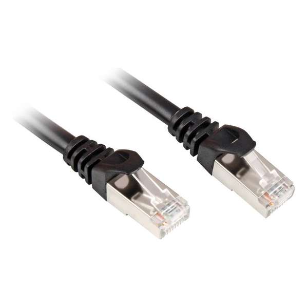 Sharkoon RJ45 CAT.6 SFTP bk 1,5m