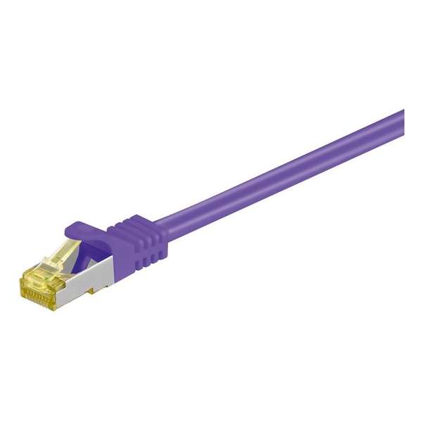 Wentronic 91663 - Cat 7 STP-kabel - RJ45 - 20 m - Paars