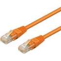 Wentronic CAT6 Netwerkkabel - RJ45 - Oranje - 7 m