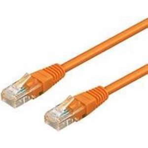 Wentronic CAT6 Netwerkkabel - RJ45 - Oranje - 7 m