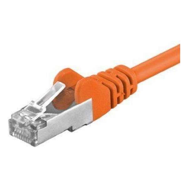 DSIT Netwerkkabel Cat5e FTP 10m oranje