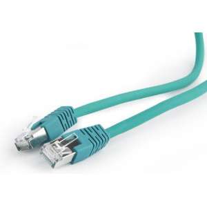 S/FTP Cat6A patchkabel LSZH, groen, 5 meter