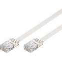 Wentronic CAT6 Netwerkkabel - RJ45 - Wit - 1 m